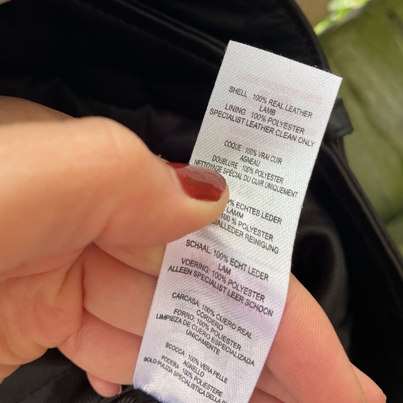 Nasty Gal NWOT 100% Lamb Leather Moto Jacket - Picture 6 of 6